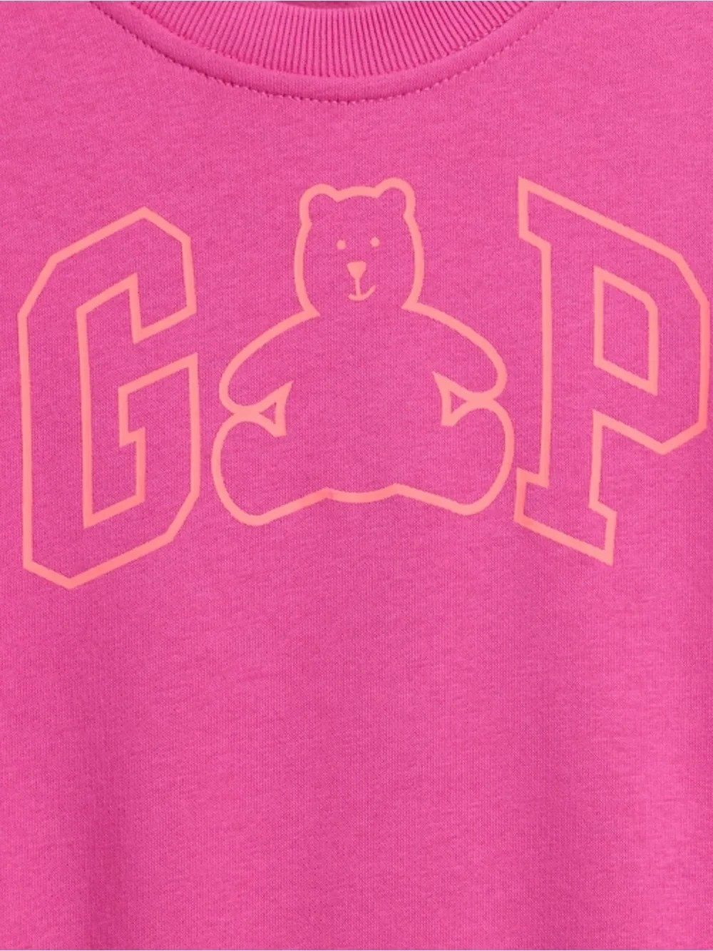 babyGap Relaxed Brannan Bear Logo Sweatshirt size 5 NWT